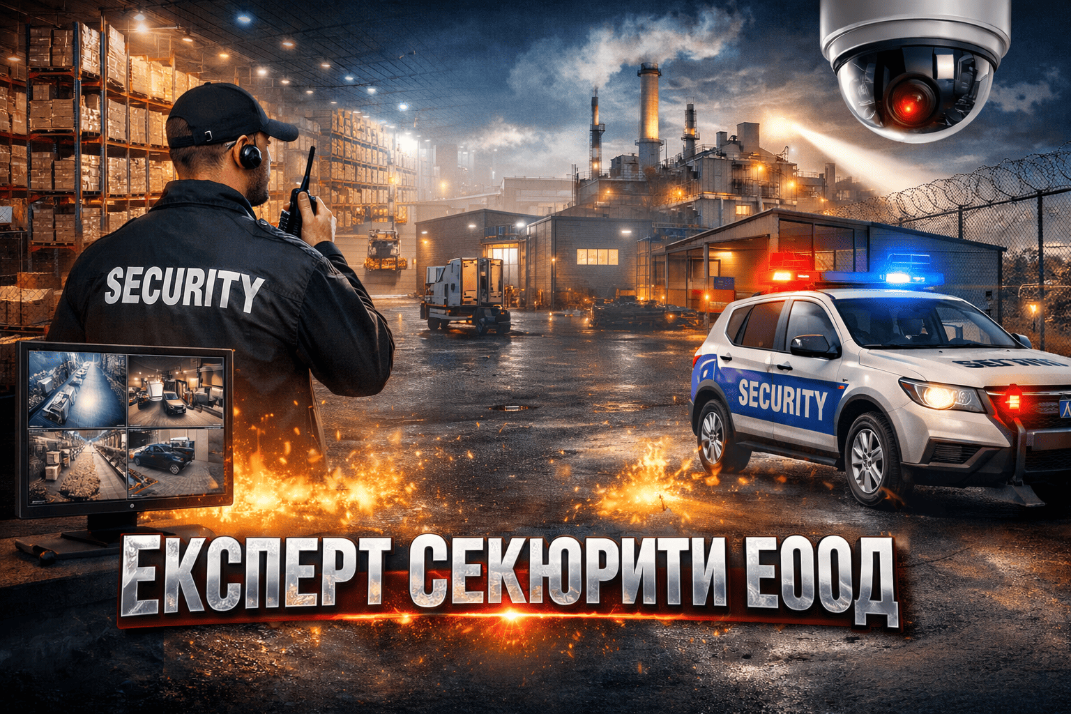 Ефективна охрана на складове и производствени обекти: Как да избегнем рисковете